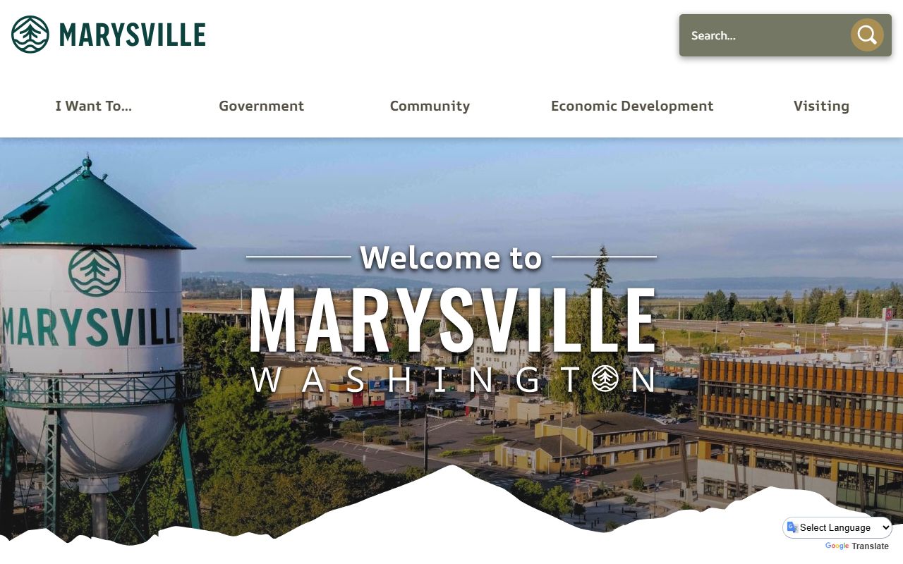 Marysville Washington city clerk death records public records