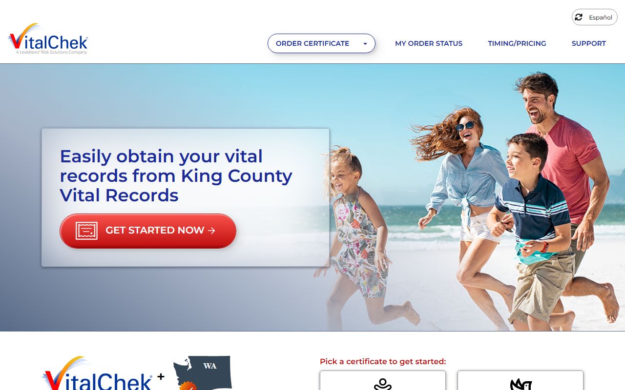 Redmond Washington death records King County Vital Statistics