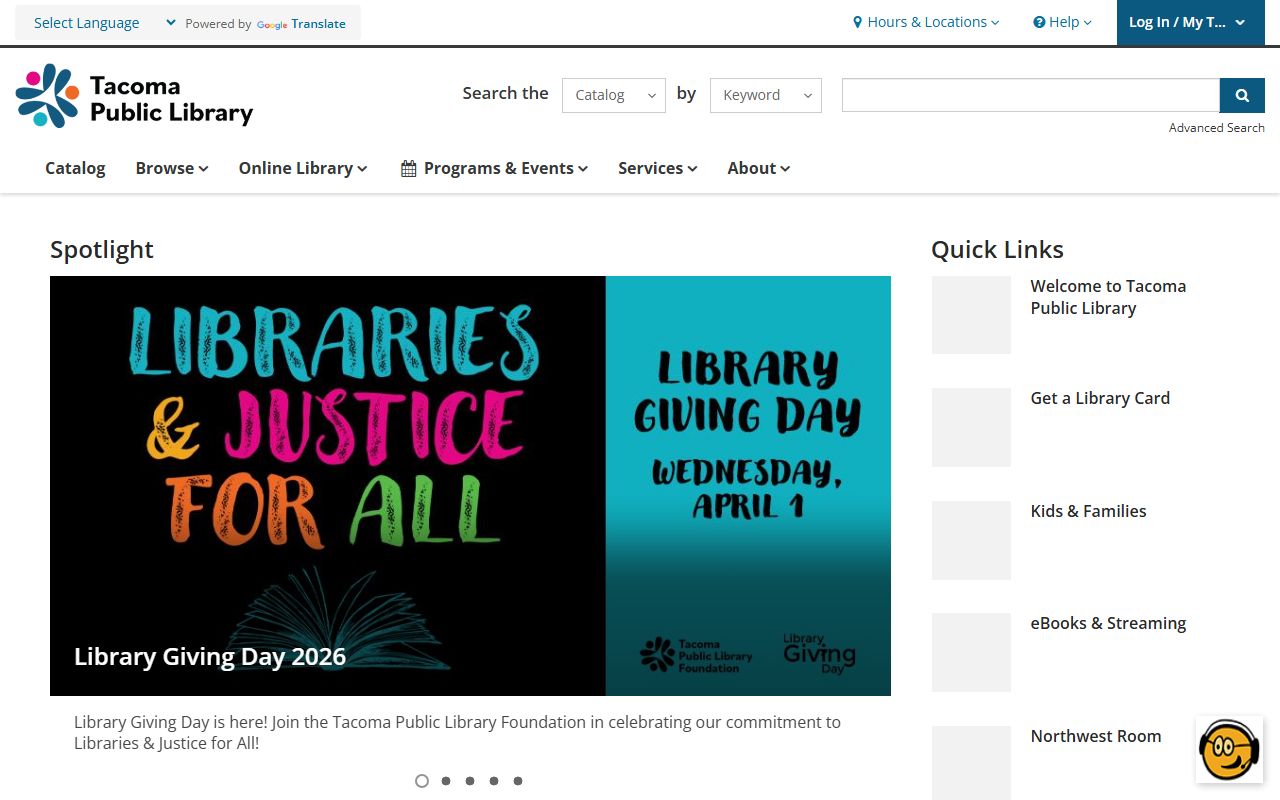 Tacoma Public Library local history and death records resources