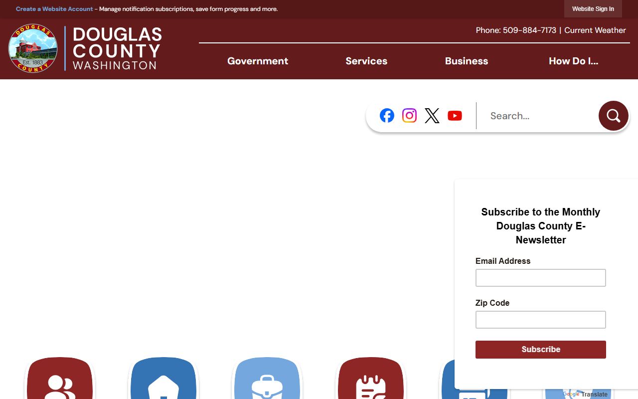 Douglas County Auditor office Waterville Washington death records