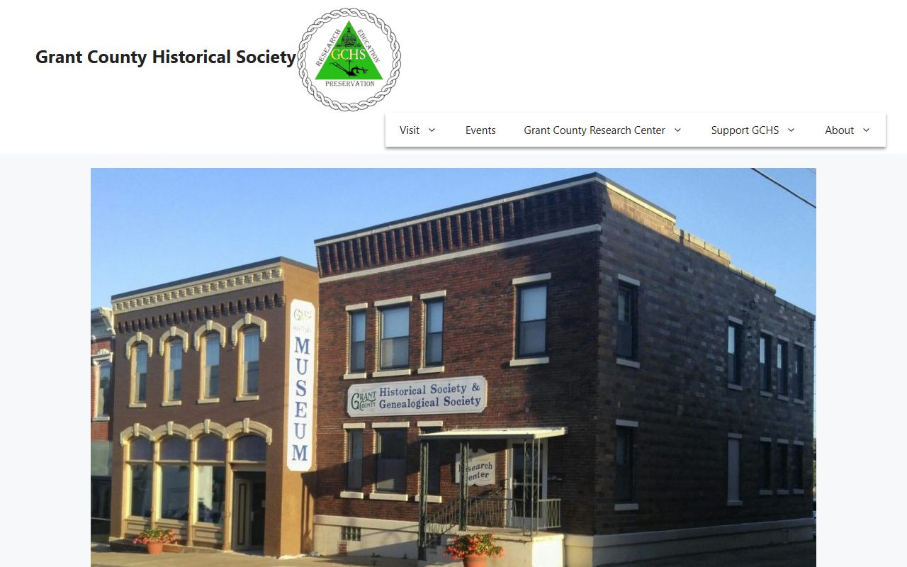 Grant County Historical Society research resources Washington death records