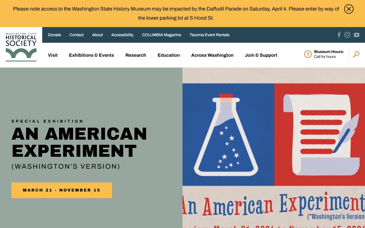 Washington State Historical Society archives and genealogy collections